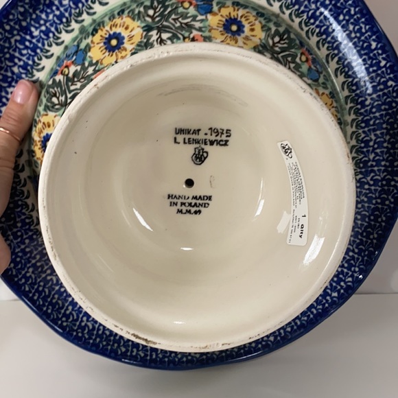 CERAMIKA ARTYSTYCZNA 12” Cake Stand - Picture 7 of 9